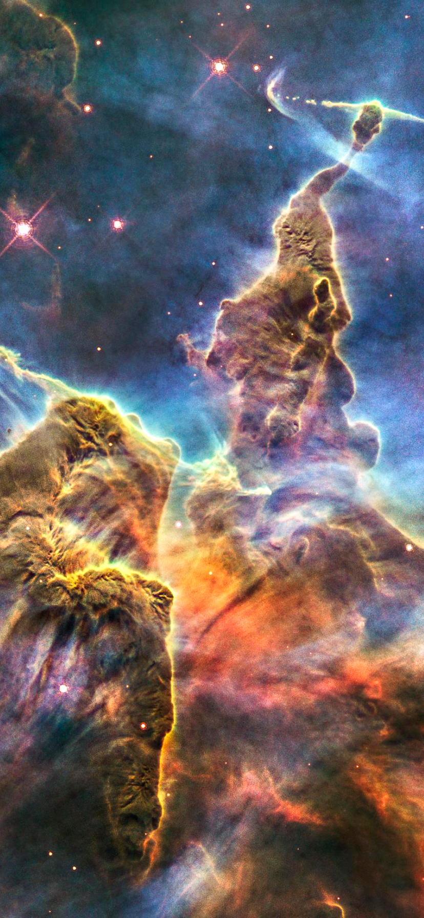 Carina Nebula Galaxy Wallpaper Wallaland 1529